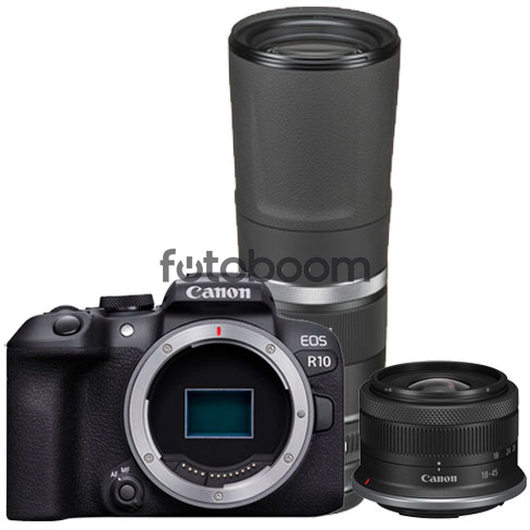 EOS R10 + 18-45mm f/4.5-6.3 IS STM RF-S + 800mm f/11 RF IS STM + CANEST