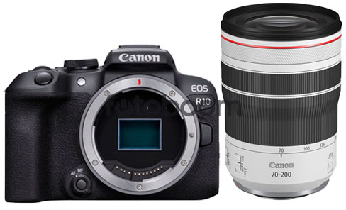 EOS R10 + 70-200mm f/4L IS USM RF + CANEST