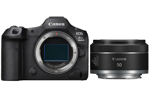 EOS R5 Mark II + 50mm f/1.8 STM RF + CANEST