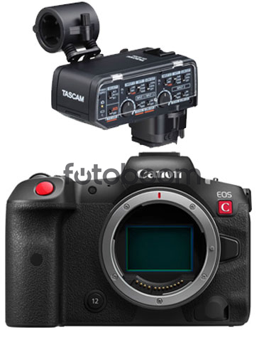 EOS R5C + Adaptador XLR para CANON + CANEST