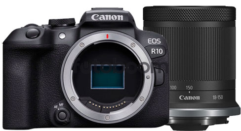 EOS R10 + 18-150mm f/3.5-6.3 IS STM RF-S + Adaptador de Montura EF-EOS R + CANEST
