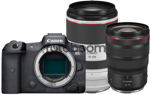 EOS R5 + 24-70mm f/2.8L RF IS USM + 70-200mm f/2.8L RF IS USM + CANEST
