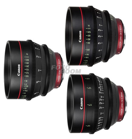 KIT CN-E 24mm/50mm/85mm (FEET)