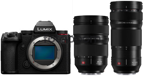 LUMIX S5M2 + 24-70mm f/2.8 S PRO + 70-200mm f/4 OIS S PRO WINTER