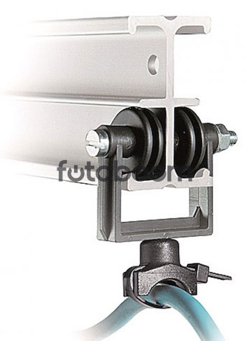 Pack de 4 topes con soporte para cable