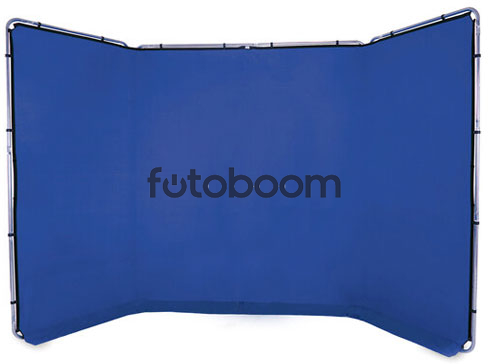 Fondo Panorámico 4 x 2,3m - Chroma Key Azul