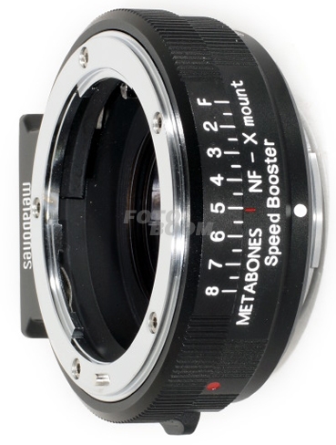 Nikon G Lens Speed Booster a cuerpo Fuji X