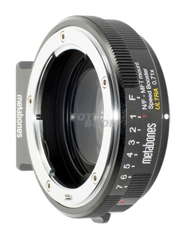 Nikon G Lens Speed Booster ULTRA 0.71x a cuerpo MFT