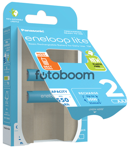 AAA - LR03 - 550 mAh