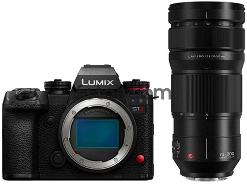 LUMIX S1II + 70-200mm f/2.8, O.I.S. S Pro