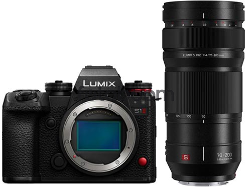 LUMIX S1II + 70-200mm f/4 O.I.S. S Pro