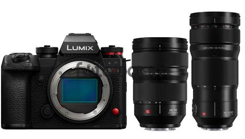 LUMIX S1IIE + 24-70mm f/2.8 S Pro + 70-200mm f/2.8 OIS S
