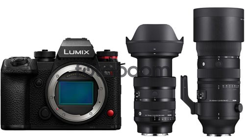LUMIX S1II + 24-70mm f/2.8 DG DN (A) II + 70-200mm f/2.8 DG DN OS (S) II