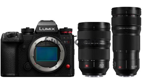 LUMIX S1II + 24-70mm f/2.8 S Pro + 70-200mm f/2.8 OIS S