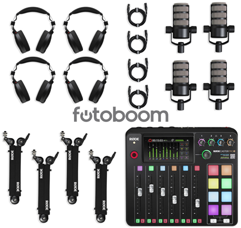 Pack Podcasting - 4 Personas