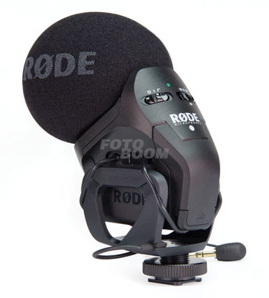 Stereo Videomic Pro Microfono
