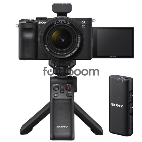 Alpha A7C Negra + 28-60mm f/4-5,6 + ECM-W2BT + GPVPT2BT