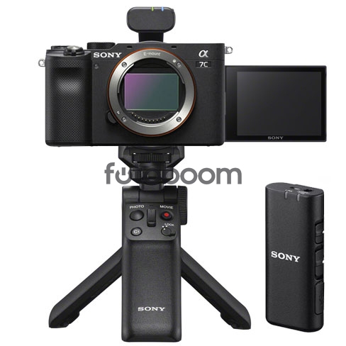 Alpha A7C Negra + ECM-W2BT + GPVPT2BT