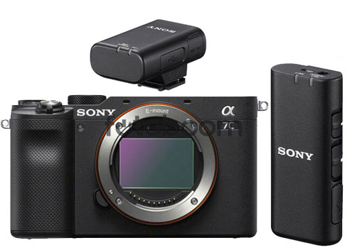 Alpha A7C Negra + ECM-W2BT