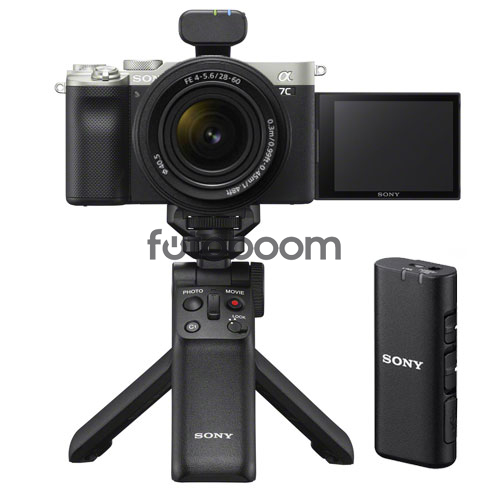 Alpha A7C Plata + 28-60mm f/4-5,6 + ECM-W2BT + GPVPT2BT