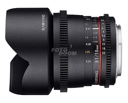 10mm f/3.1 ED AS NCS CS VDSLR II Canon EF 