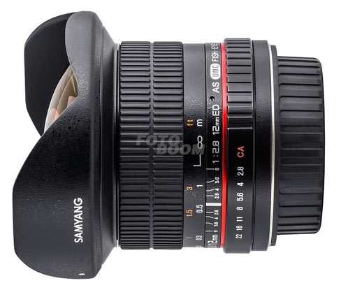 12mm f/2.8 ED AS NCS AE Nikon con Chip 