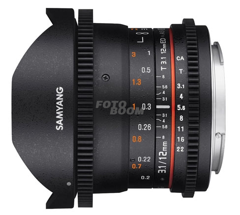 12mm f/3.1 ED AS NCS VDSLR Canon 