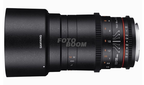 135mm f/2.2 VDSLR ED UMC Canon EF 
