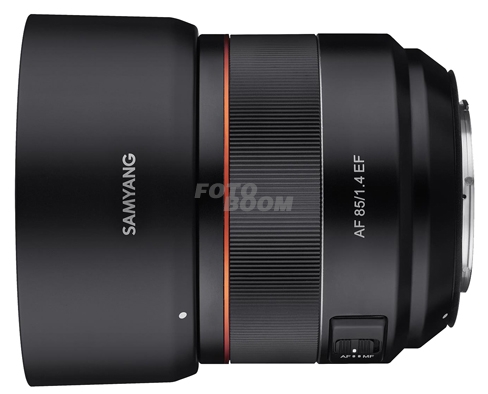 85mm f/1.4 AF Canon 