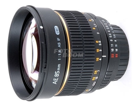 85mm f/1.4 IF Asph Nikon AE 