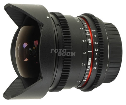 8mm t/3.8 VDSLR CSII Fuji X 