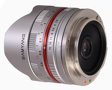 8mm f/2,8 UMC Fuji X Plata 