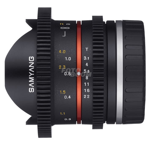 8mm t/3,1 VDSLR UMC II Fuji X 