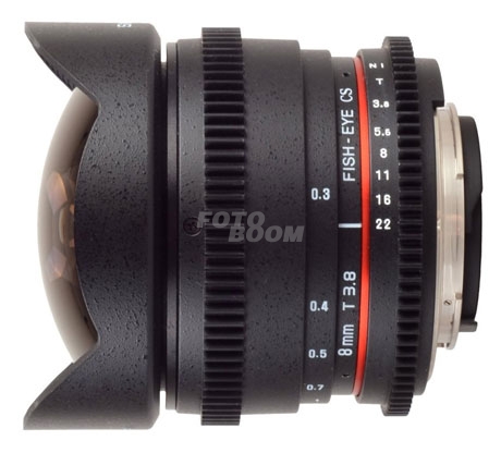 8mm t/3,8 VDSLR CSII Sony E 