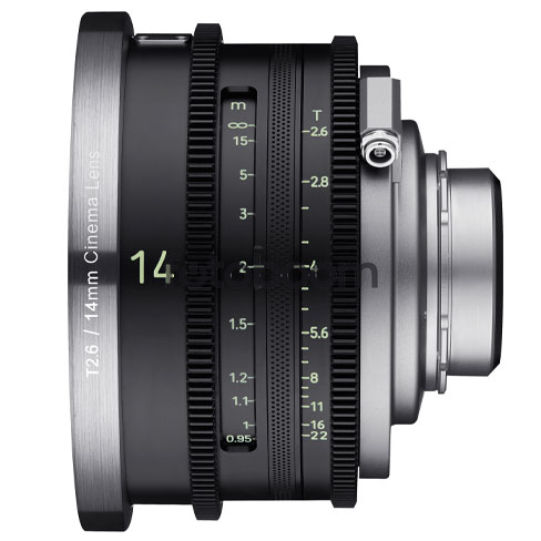 14mm T2.6 Cine XEEN MEISTER PL 