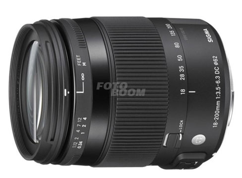 18-200mm f/3.5-6.3 DC OS Macro HSM (C) Sigma