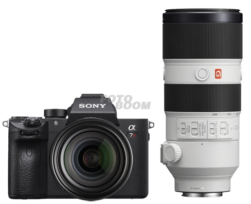 Alpha A7RIII + 24-70mm f/2.8 GM FE + 70-200mm f/2.8 E/FE GM OSS + 400EU CASHBACK SONY SUMMER
