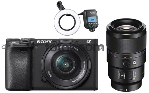 Alpha A6400 + 16-50mm f/3,5-5,6 OSS E + 90mm f/2.8 Macro + MF-R76SPLUS -KIT ODONTOLOGIA- + 100EU CASHBACK SONY SUMMER