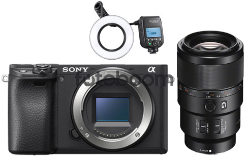 Alpha A6400 + 90mm f/2.8 Macro + MF-R76SPLUS -KIT ODONTOLOGIA- + 100EU CASHBACK SONY SUMMER