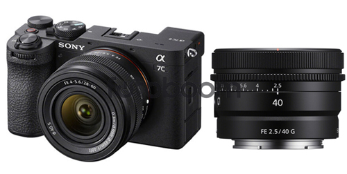 Alpha A7C II Negra + 28-60mm f/4-5.6 + 40mm f/2.5 G + 100EU CASHBACK SONY SUMMER