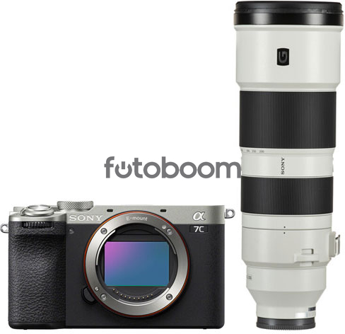 Alpha A7C II Plata + 200-600mm f/5.6-6.3 OSS G + 200EU CASHBACK SONY SUMMER