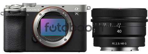 Alpha A7C II Plata + 40mm f/2.5 G + 100EU CASHBACK SONY SUMMER
