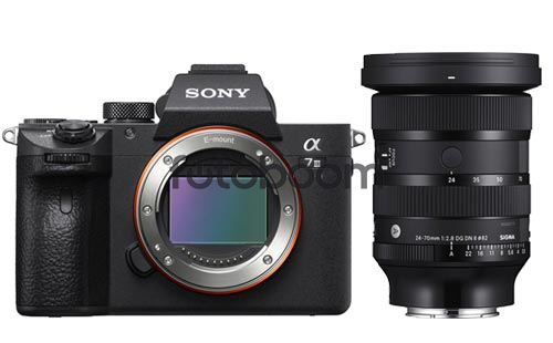 Alpha A7MIII + 24-70mm f/2.8 DG DN II (A) Sony E