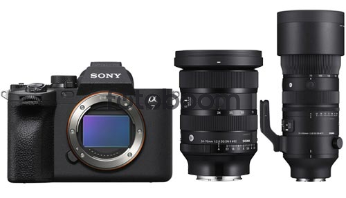Alpha A7MIV + 24-70mm f/2.8 DG DN II (A) Sony E + 70-200mm f/2.8 DG DN OS (S) + 150EU CASHBACK SONY SUMMER