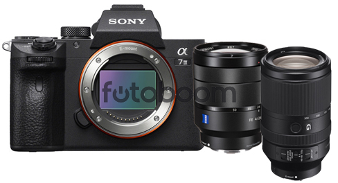 Alpha A7MIII + 24-70mm f/4 FE ZA OSS + 70-300mm f/4.5-5.6 G OSS E/FE + 100EU CASHBACK SONY SUMMER