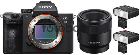 Alpha A7MIII + 50mm f/2.8 Macro + MF12-DK1 -KIT ODONTOLOGIA-