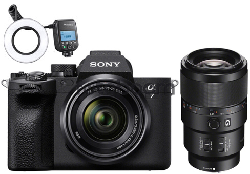 Alpha A7MIV + 28-70mm f/3,5-5,6 FE + 90mm f/2.8 Macro + MF-R76SPLUS + 250EU CASHBACK SONY SUMMER