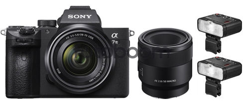 Alpha A7MIV + 28-70mm f/3,5-5,6 FE + 50mm f/2.8 Macro + MF12-DK1 + 150EU CASHBACK SONY SUMMER