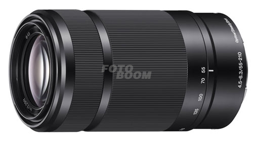 55-210mm f/4,5-6,3 OSS E/FE Negro