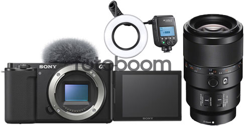 ZV-E10 + 90mm f/2.8 Macro + MF-R76SPLUS -KIT ODONTOLOGIA- + 100EU CASHBACK SONY SUMMER